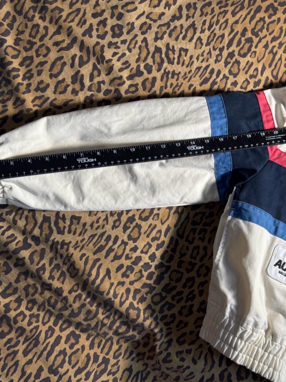 MANGO Selection Racing-Inspired Cotton Moto Jacket - Picture 7 of 8